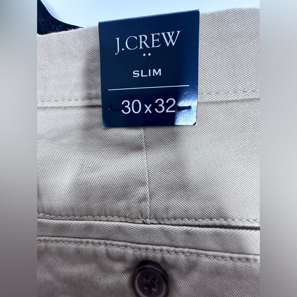 J.Crew Factory Slim-fit flex chino pant Size W30/L32 - Picture 6 of 11